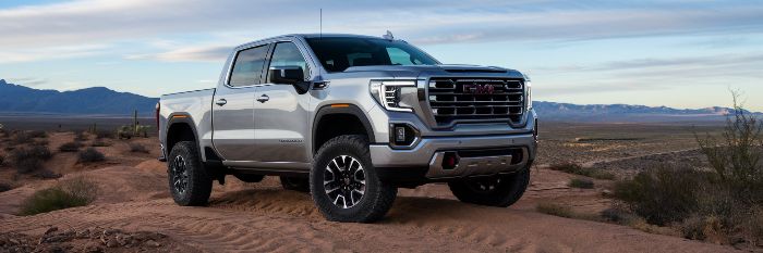 Allard Collision Repair Mesa – silver-2025-gmc-sierra-pickup in AZ desert Allard Collision Repair Mesa - silver-2025-gmc-sierra-pickup in AZ desert