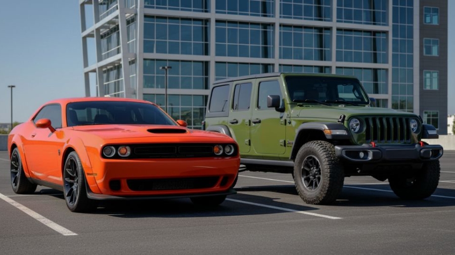 Jeep Certified Collision Repair jeep parked